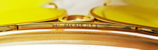Ray-Ban USA Vintage NOS B&L Aviator Kalichrome BulletHole Shooter New Sunglasses - Vintage Sunglasses 