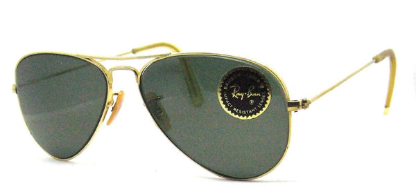 Ray-Ban USA NOS Vintage 1940/50s B&L WWII 52mm Aviator 12K GF New sunglasses