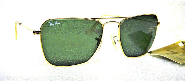 Ray-Ban USA Vintage NOS B&L Aviator Caravan L0226 Pilot 52 New Sunglasses & Case - Vintage Sunglasses 