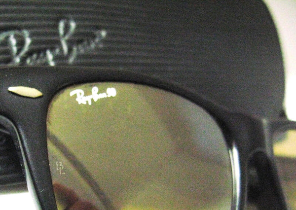 Ray-Ban USA Vintage B&L Wayfarer II W0673 RB-50 Matte Black Nr.Mint Sunglasses