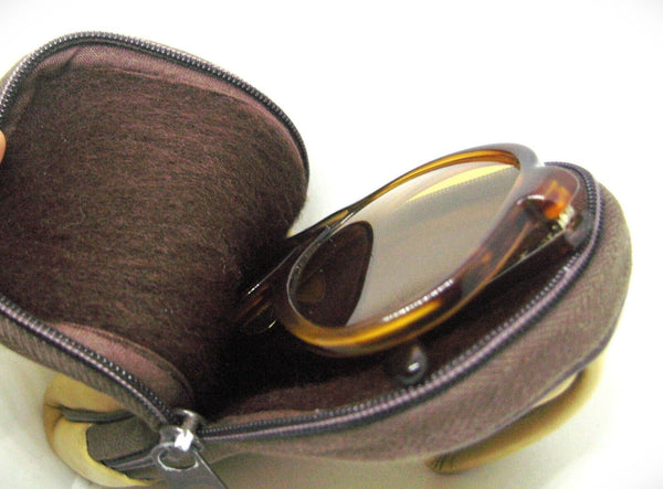Ray-Ban USA NOS Vintage 70s B&L Aviator Ambermatic Vagabond New Sunglasses &Case