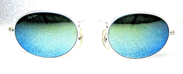 Ray-Ban USA *NOS Vintage B&L Exclusive W1862-White Gold BluMirror NEW Sunglasses - Vintage Sunglasses 