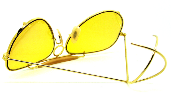 Ray-Ban USA Vintage 1970s B&L NOS Aviator AmbermatIc DLX Shooter New Sunglasses
