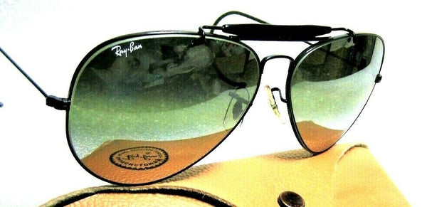Ray-Ban USA Vintage B&L Aviator *DGM G31 Outdoorsman BlackChrome Mint Sunglasses - Vintage Sunglasses 