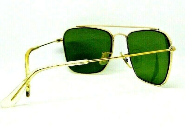 Ray-Ban USA *Mint Vintage 1950s B&L Aviator Rare Brace Caravan Sunglasses & Case