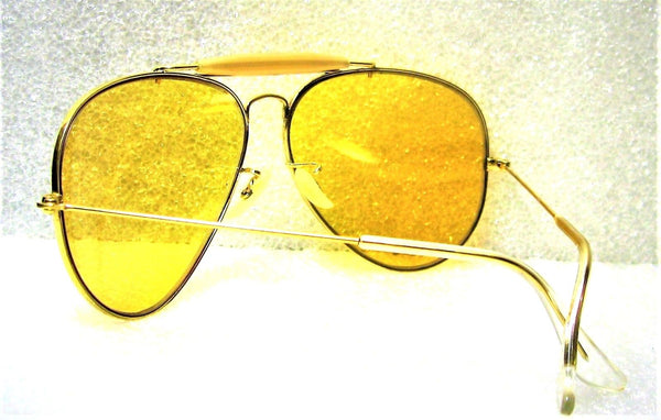 Ray-Ban USA Vintage 1970s B&L Aviator *Ambermatic Outdoorsman *NrMint Sunglasses - Vintage Sunglasses 