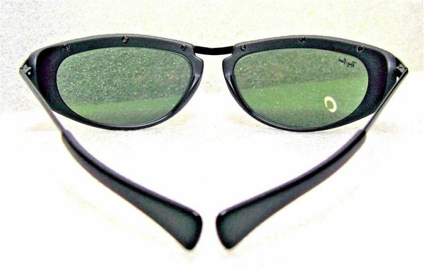 Ray-Ban USA Vintage B&L Olympian V Predator Style W1976 Matte Black Sunglasses