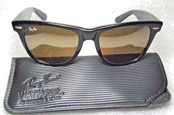 Ray-Ban USA Vintage NOS B&L Wayfarer II W0758 TGM B-15 4-Driving New Sunglasses - Vintage Sunglasses 