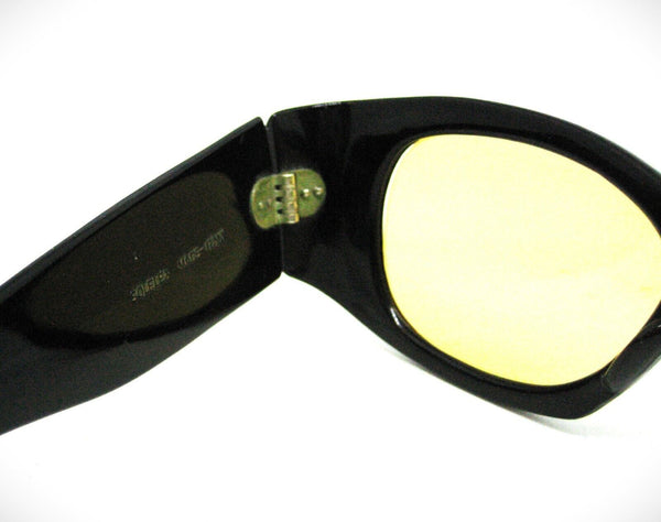 Solflex FAOSA Playa *style Italy 1960s Buddy Holy NOS Sunglasses & Ray-Ban case