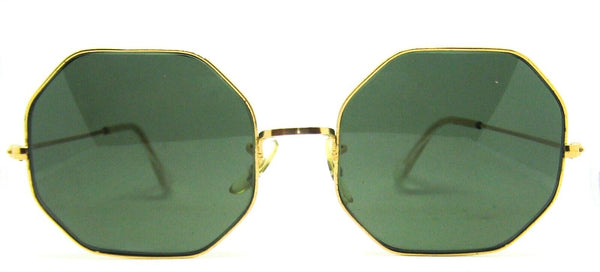 Ray-Ban USA 1960s Vintage B&L Classic Collection Octagon Arista Hippy Sunglasses