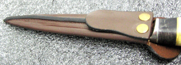 Vintage 1900s Gaucho Facon  Antique Solingen knife Haering. Deer & Buffalo Horn