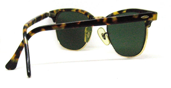 Ray-Ban USA Vintage 80 B&L Clubmaster Antique Tortoise Wayfarer Mint Sunglasses