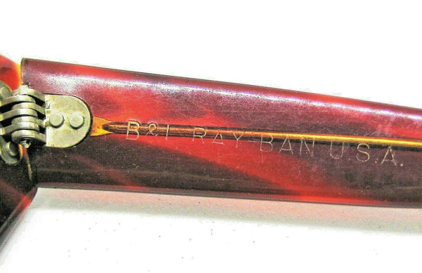 Vintage Ray-Ban USA 1950/60s B&L Rare Playtime Tortoise Cateye Sunglasses & Case