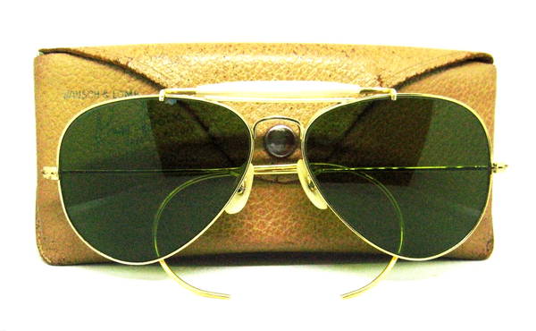 Ray-Ban USA Vintage 70s B&L  Aviator  RB-3 Outdoorsman 12k GF Mint Sunglasses