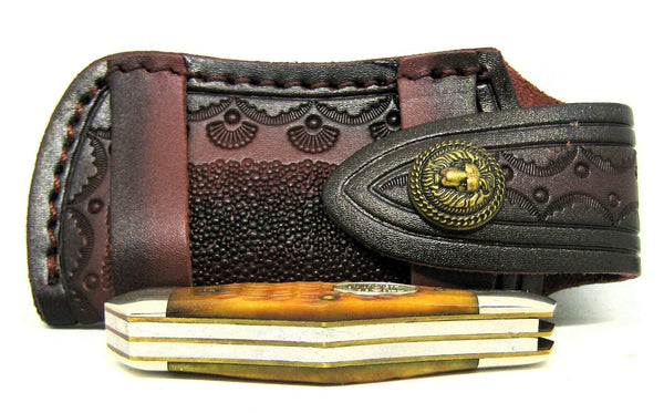 NOS Cripple Creek 1982 Trapper 1st Edition Knife World SN 0909 Mint Bob Cargill knife