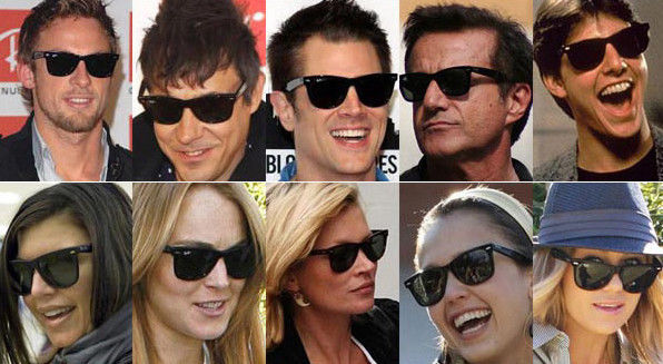 Vintage Ray-Ban USA B&L NOS Wayfarer II W0492 Street Neat Copper New Sunglasses - Vintage Sunglasses 