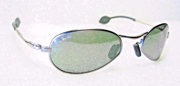 Ray-Ban USA *NOS Vintage B&L Orbs "Prophecy" W2577 Oval Wrap G15 *NEW Sunglasses - Vintage Sunglasses 
