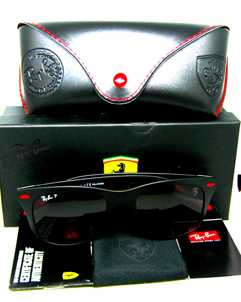 Ray-Ban Scuderia Ferrari Collection Wayfarer RB8395M 52[]20 NewInBox Sunglasses