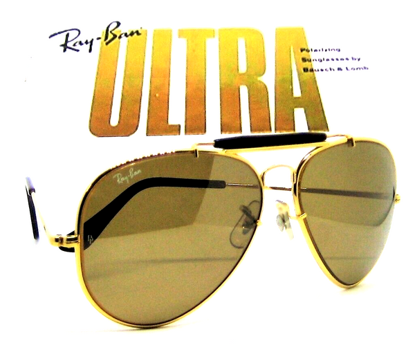 *Rare Ray-Ban USA Vintage NOS B&L Aviator Ultra Bravura RB50 W1219 Sunglasses