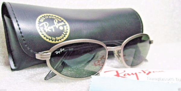 Ray-Ban USA *NOS Vintage B&L "Sidestreet" W2852 Gloss Pewter G-15 NEW Sunglasses - Vintage Sunglasses 