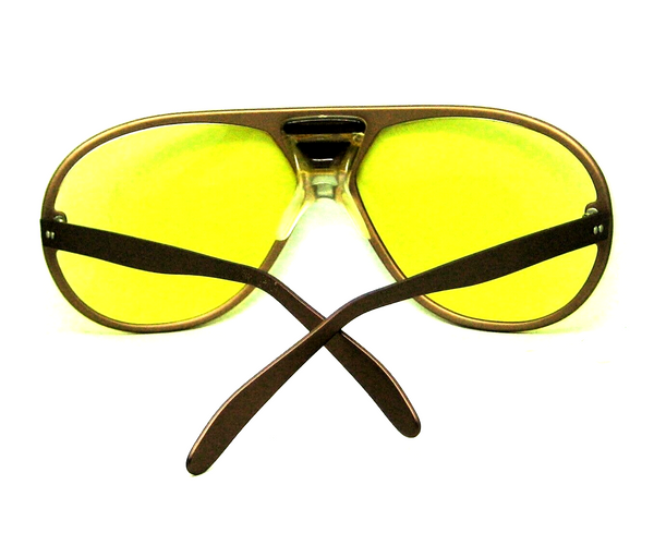 American Optical USA Arthur Ashe Advantage Ashe Aviator  1970 Vintage Sunglasses