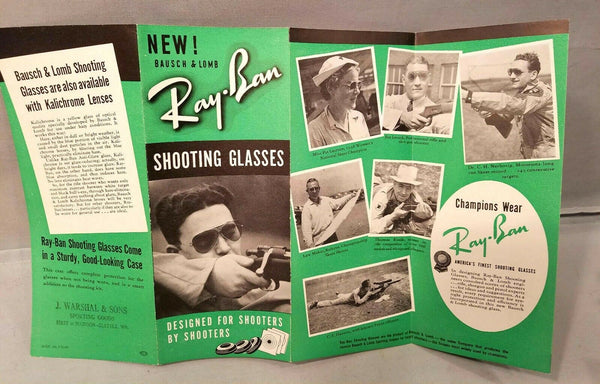 Ray-Ban USA Mint Vintage 1950s B&L 12k GF Aviator RB-3 Bullet Shooter Sunglasses
