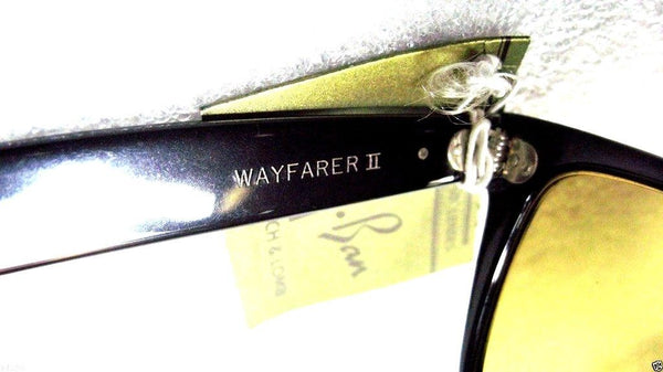 Ray-Ban USA *NOS Vintage B&L Wayfarer II W0673 *RB-50 "Risky Biz" New Sunglasses - Vintage Sunglasses 