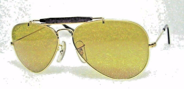 Ray-Ban USA Vintage B&L Aviator Chromax W1665 Driving Series Sunglasses