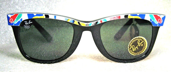 Ray-Ban USA Vintage NOS B&L Sport Wayfarer Barcelona `92 Olympics New Sunglasses - Vintage Sunglasses 