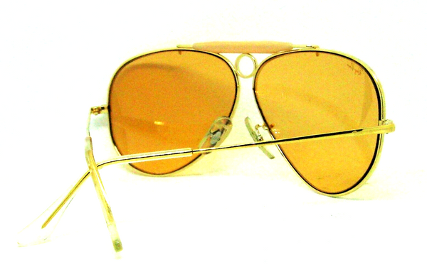Ray-Ban USA Vintage 1990s B&L NOS Aviator Ambermatic BH Shooter New Sunglasses