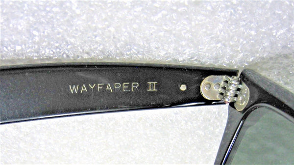 Vintage Ray-Ban USA B&L NOS Wayfarer II W0492 Street Neat Copper New Sunglasses - Vintage Sunglasses 