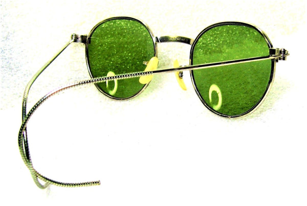 Vintage *NOS Ray-Ban USA 1940s WWII Bausch & Lomb RB3 White Gold *New Sunglasses - Vintage Sunglasses 