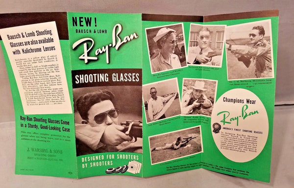 Ray-Ban USA Mint 1950s Vintage B&L Aviator 10k GF RB-3 Bullet Shooter Sunglasses - Vintage Sunglasses 
