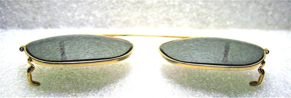 Vintage *AO USA 1950s American Optical Rare "Clip-on" 48 *Mint Sunglasses & Case - Vintage Sunglasses 