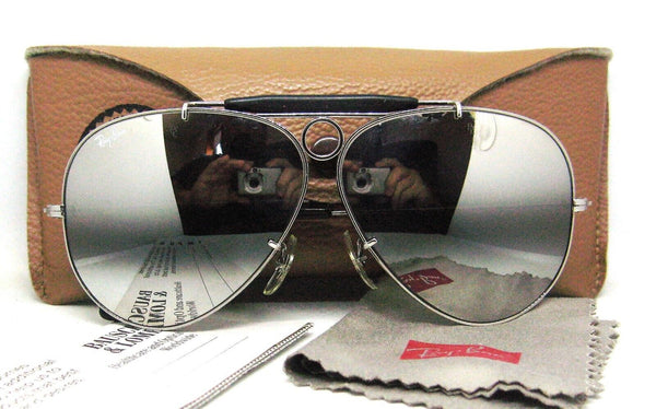 Ray-Ban USA Vintage 80s B&L NOS Aviator DGM G-31 Chrome Shooter New Sunglasses