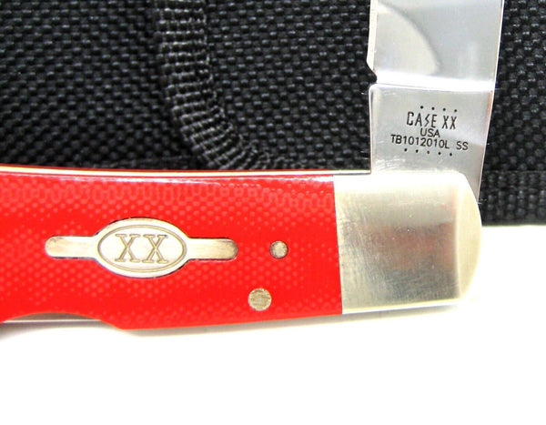 New CASE XX Bose Red 2021 G-10 Smooth Tribal Lock - New In Box
