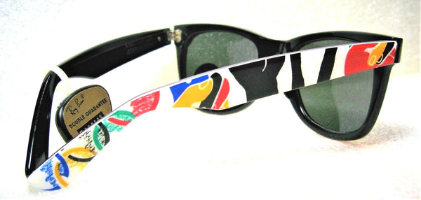 Ray-Ban USA Vintage NOS B&L Sport Wayfarer Barcelona `92 Olympics New Sunglasses - Vintage Sunglasses 