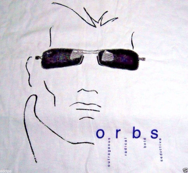 Ray-Ban Vintage *NOS B&L Orbs W2384 Sleek Black Chrome Wrap *NEW Sunglasses - Vintage Sunglasses 