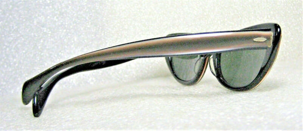 Vintage Ray-Ban USA 1950s B&L Rare Alita Cateye Mint Sunglasses & Case - Vintage Sunglasses 