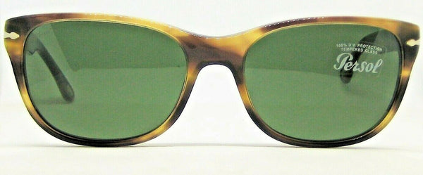 Persol Vintage 3020-S 980/31 Polished Blonde Tortoise 57-18 New Sunglasses &Case - Vintage Sunglasses 
