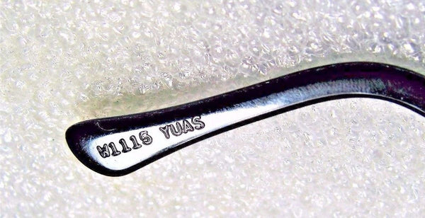 Ray-Ban USA *NOS Vintage B&L Clubmaster II W1116 Polished Ebony *NEW Sunglasses - Vintage Sunglasses 