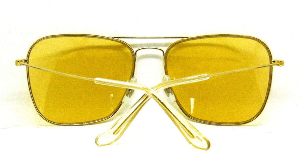 Ray-Ban USA N OS Vintage 70s B&L  Aviator Caravan Ambermatic NewInBox Sunglasses
