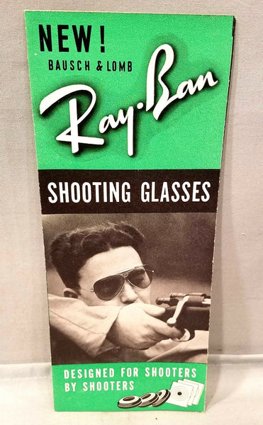 Ray-Ban USA Vintage B&L Aviator Ambermatic Bullet Hole Shooter NrMint Sunglasses - Vintage Sunglasses 