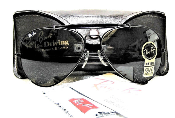 Ray-Ban USA Vintage NOS B&L Aviator Outdoorsman TGM B15 4-Driving New Sunglasses - Vintage Sunglasses 