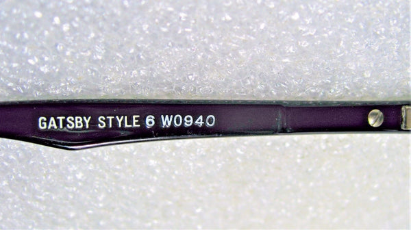 Ray-Ban USA Vintage NOS B&L Gatsby Style 6 Ebony-Gold W0940 New Sunglasses &Case - Vintage Sunglasses 