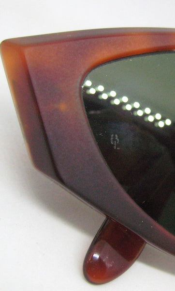 Ray-Ban NOS USA Vintage B&L Onyx W0801 Matte Tortoise New Sunglasses & Case