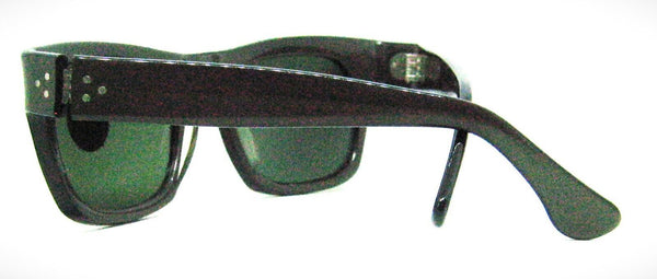 Ray-Ban NOS USA Vintage B&L 60s Plainsman Wayfarer SpaceGray New Rare Sunglasses