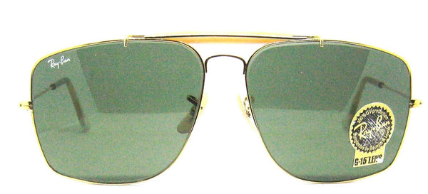 Ray-Ban USA Vintage 1990s B&L NOS Aviator  Explorer 62mm W0504 New Sunglasses