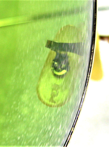 Vintage *NOS Ray-Ban USA 1940s WWII Bausch & Lomb RB3 White Gold *New Sunglasses - Vintage Sunglasses 