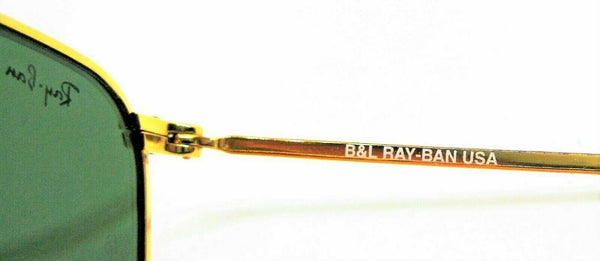 Ray-Ban USA NOS Vintage B&L Mod Aviator Caravan W1698 Pin-Etched New Sunglasses - Vintage Sunglasses 